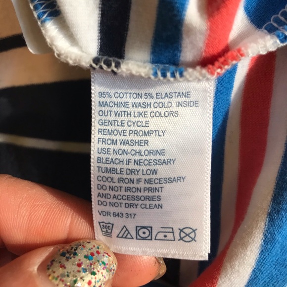 4/$20 - SALE Nautica Stripe Design Casual Dress - Picture 4 of 5